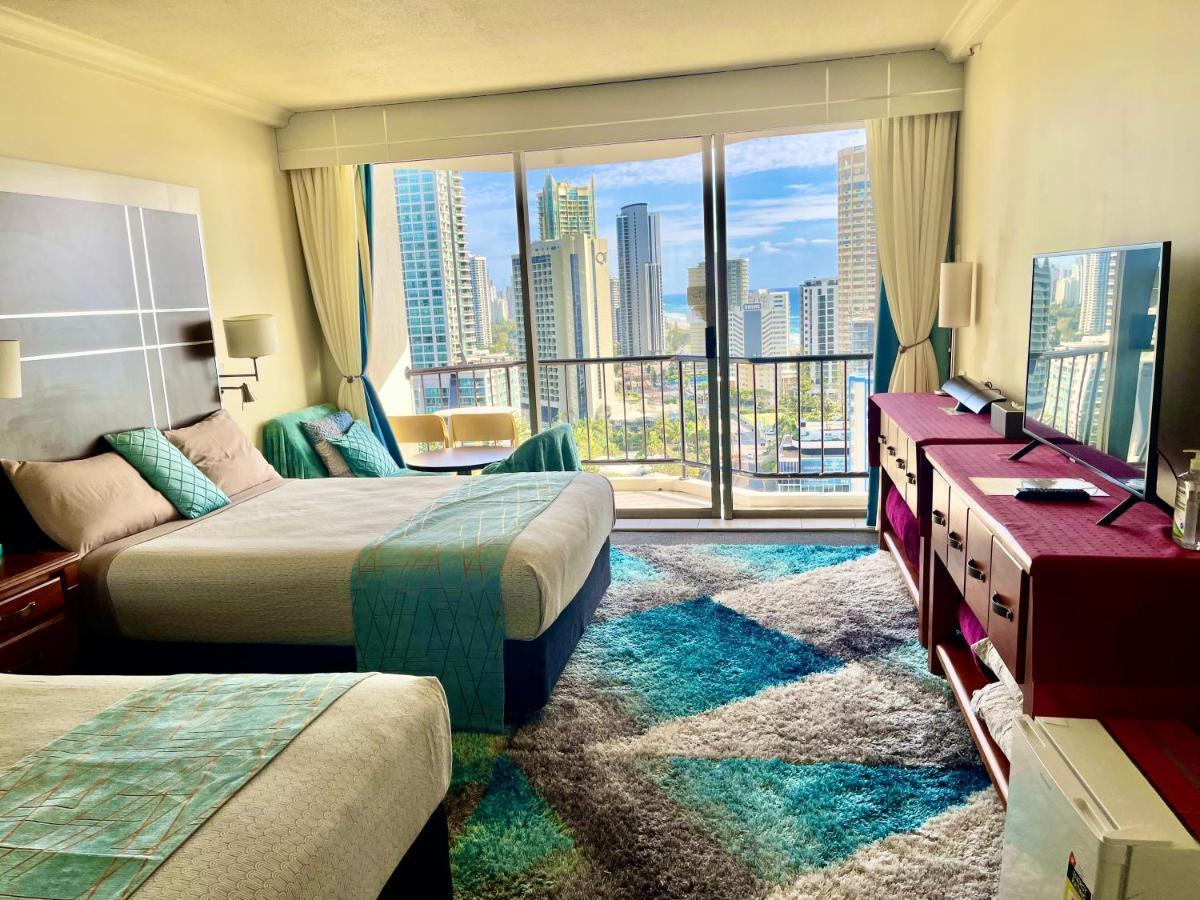 High Floor Ocean View At Surfers Paradise - Hotel Studio Gold Coast Zewnętrze zdjęcie